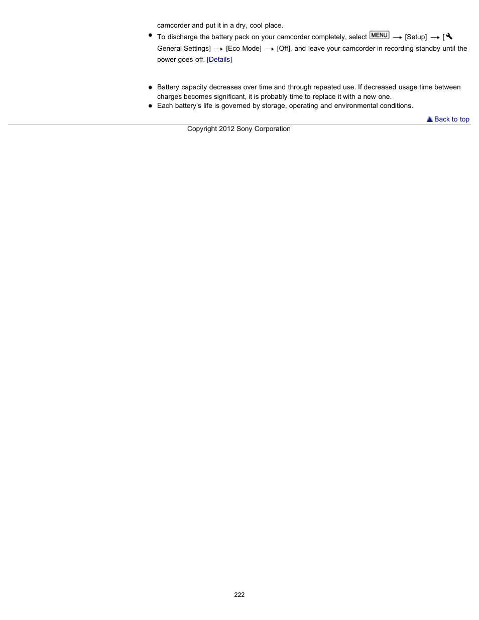 Sony HDR-PJ580V User Manual | Page 231 / 257