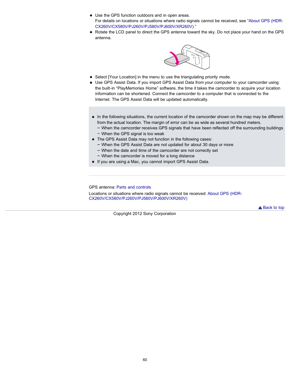 Sony HDR-PJ580V User Manual | Page 69 / 257