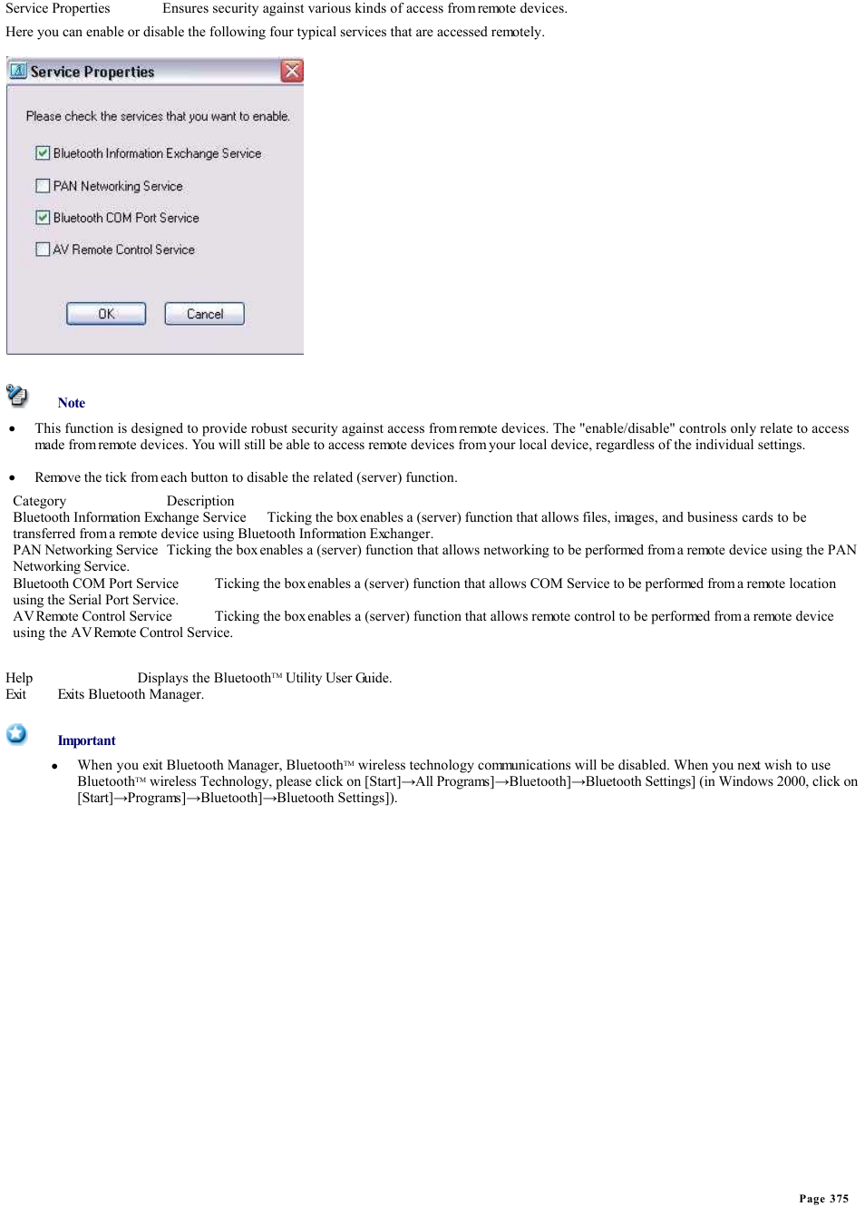 Sony Bluetooth Utility User Manual | Page 375 / 738
