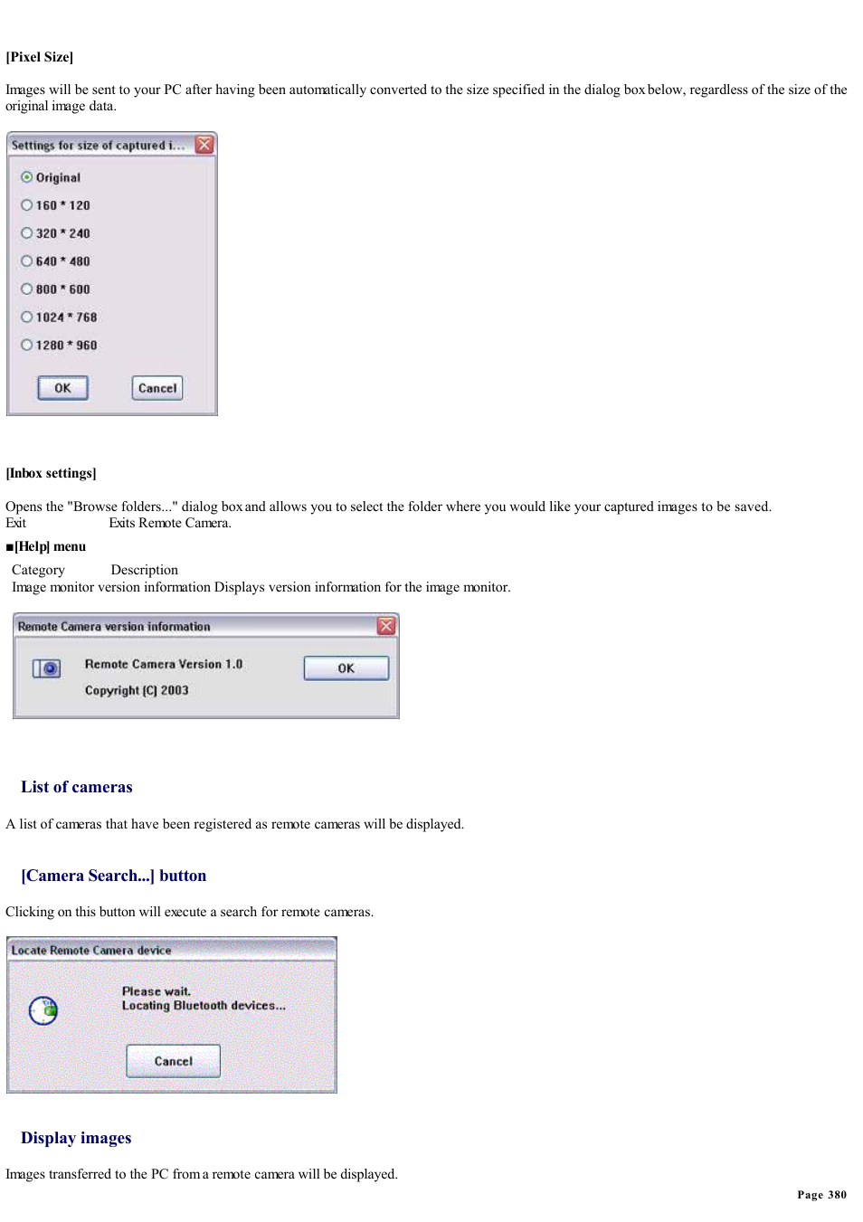 Sony Bluetooth Utility User Manual | Page 380 / 738
