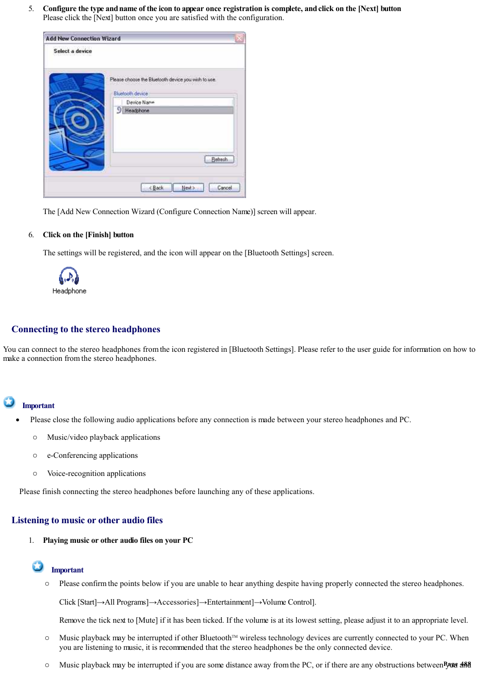 Sony Bluetooth Utility User Manual | Page 488 / 738