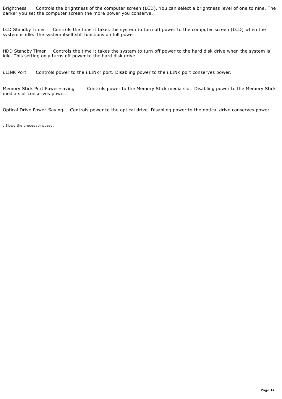 Sony PCG-GRT100K User Manual | Page 14 / 240