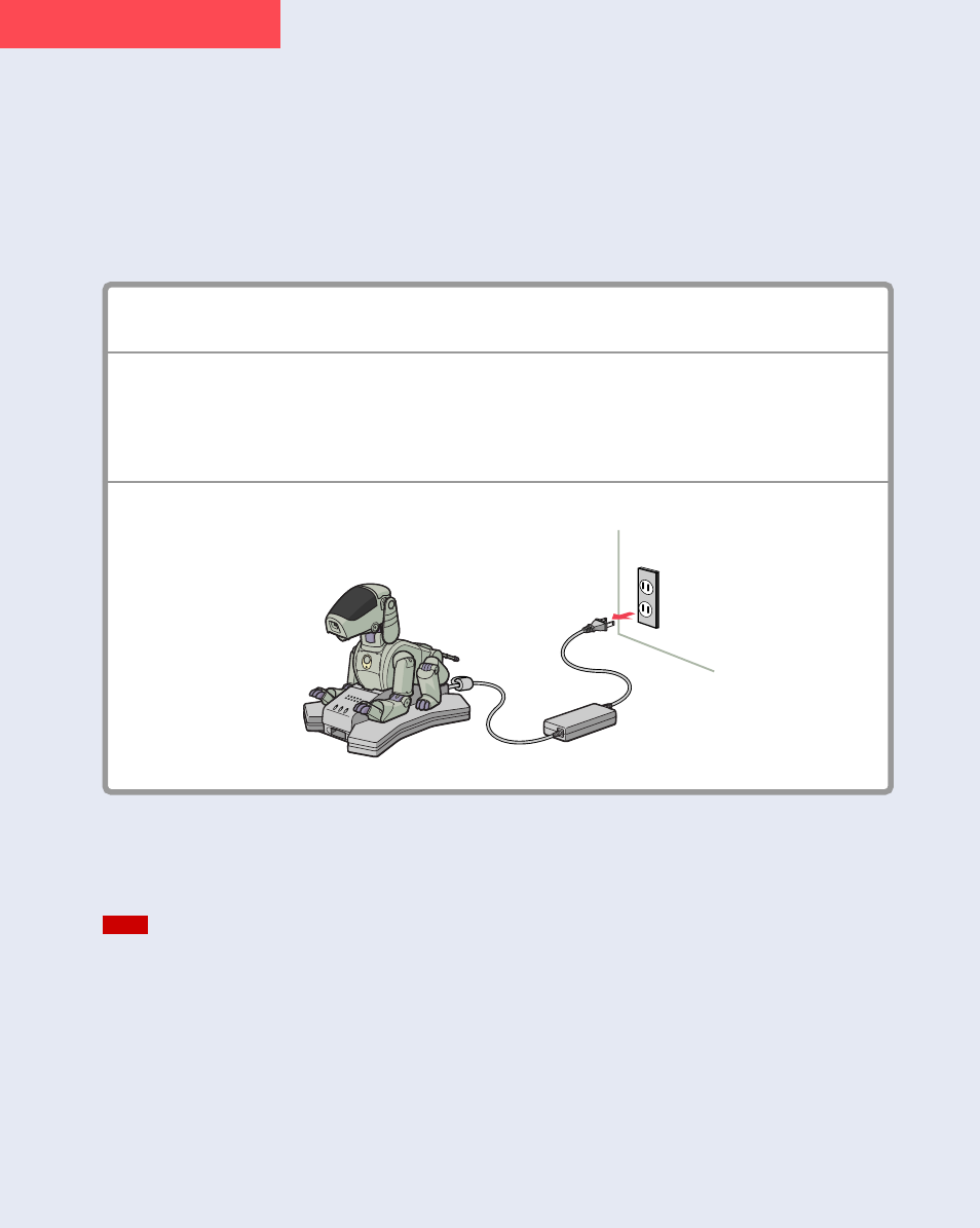 When going out for long | Sony ERS-110 User Manual | Page 43 / 106