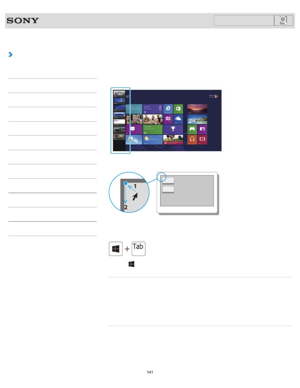 Viewing running apps, Details, How to use | Sony SVE1413 User Manual | Page 141 / 382