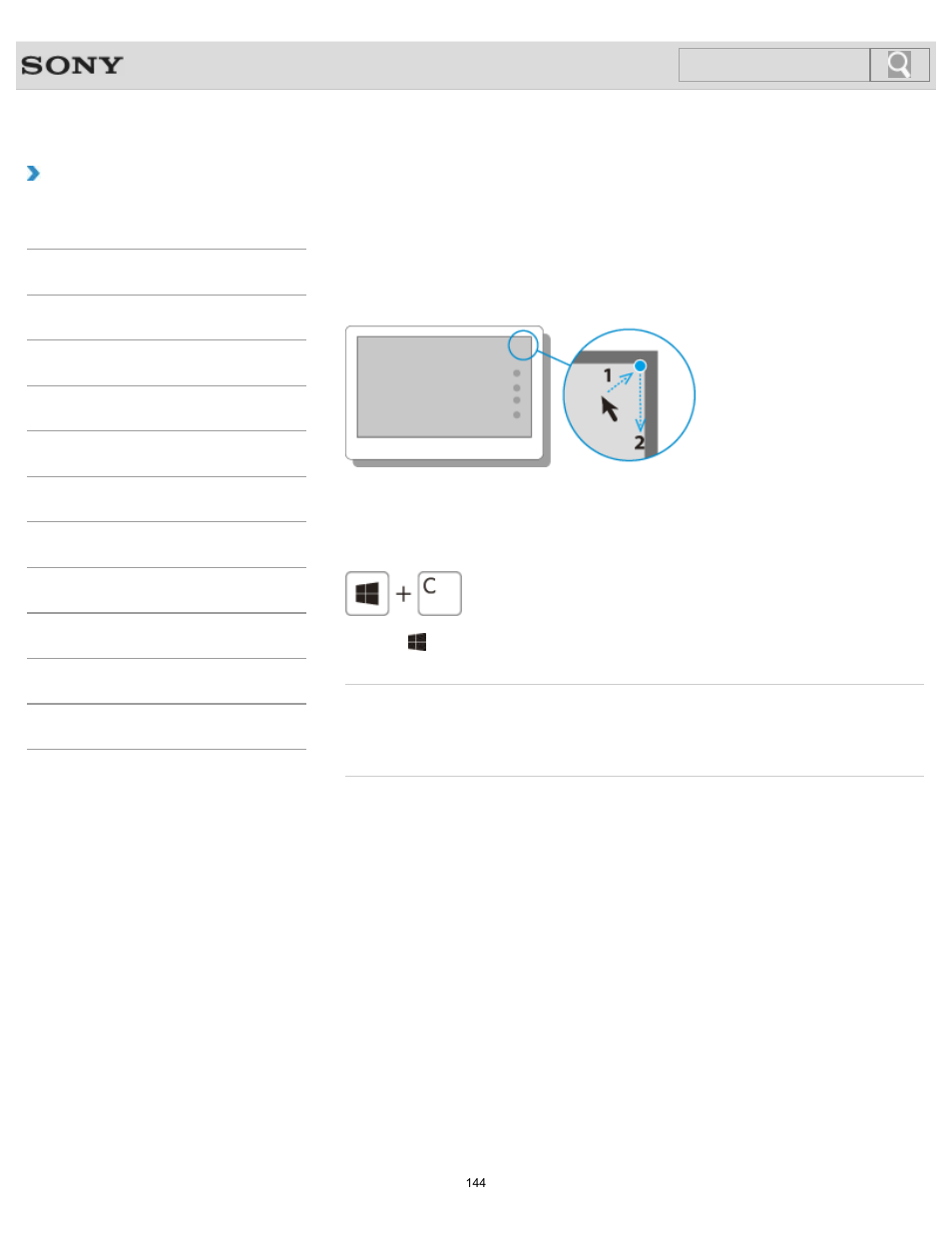 Opening the charms, Details, How to use | Sony SVE1413 User Manual | Page 144 / 382