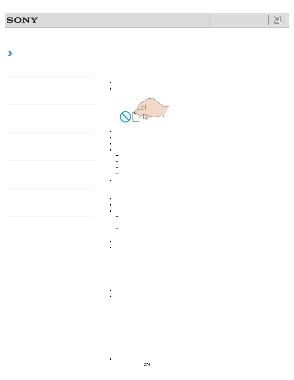 Notes on using “memory stick, How to use | Sony SVE1413 User Manual | Page 274 / 382