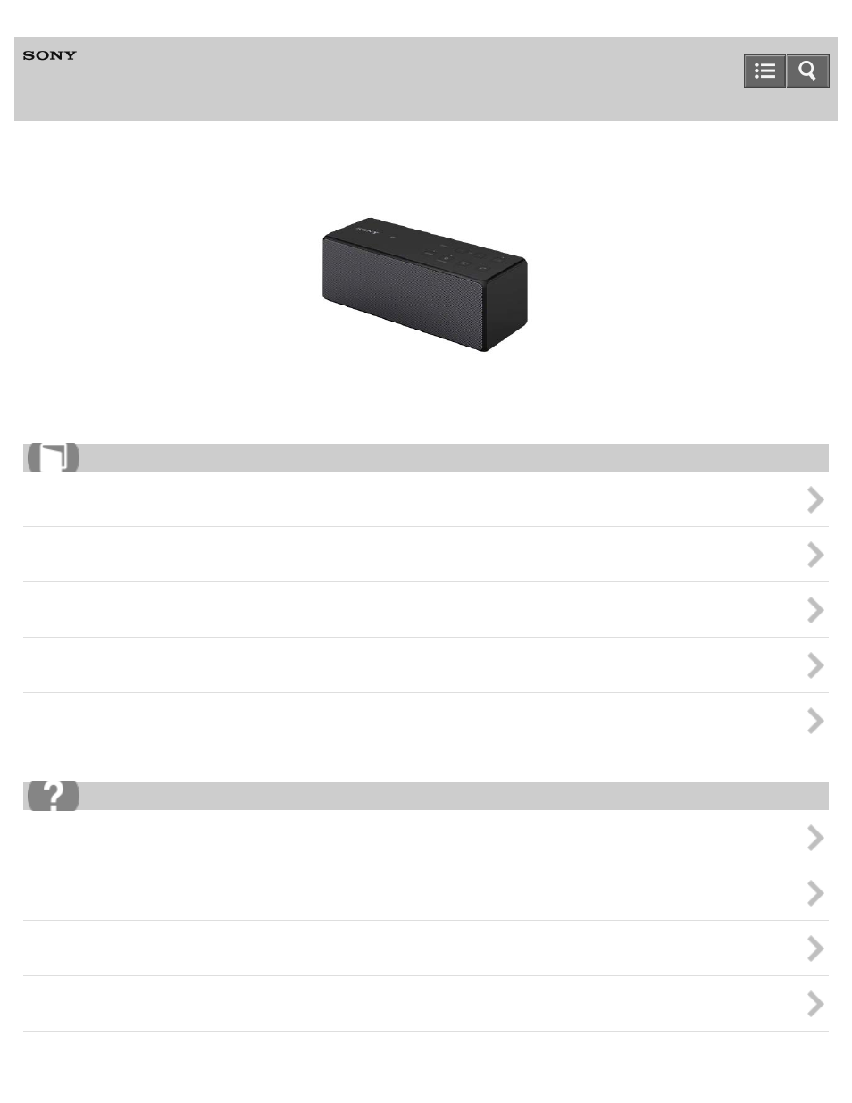 Sony SRS-X3 User Manual | 93 pages