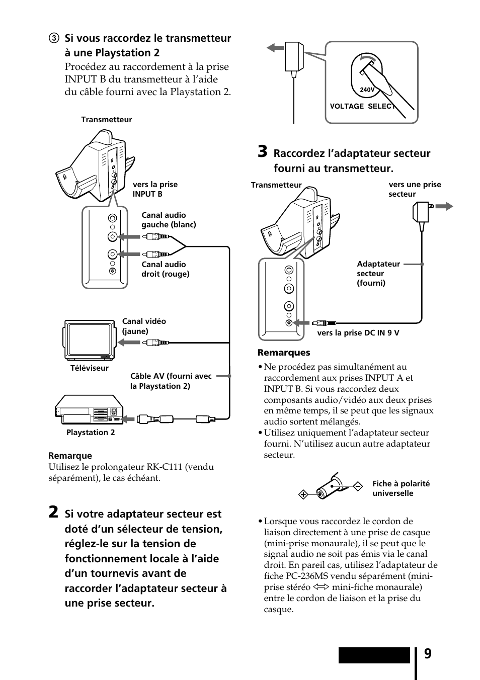 Sony MDR-IF540RK User Manual | Page 23 / 44