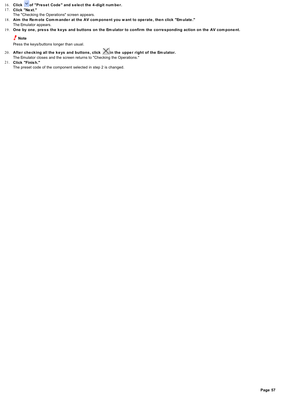 Sony RM-AX4000 User Manual | Page 57 / 118