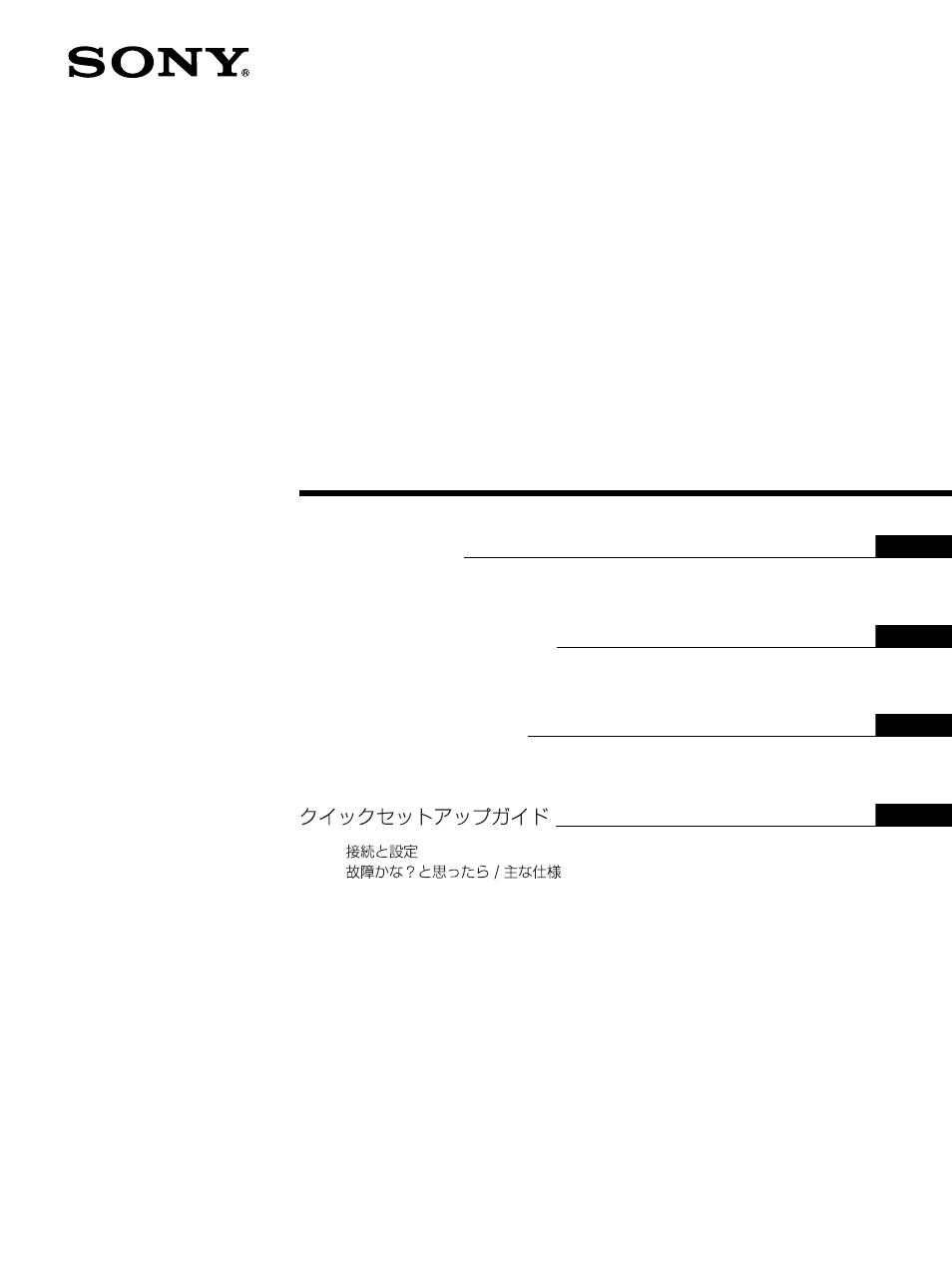 Sony SDM-P232 User Manual | 20 pages