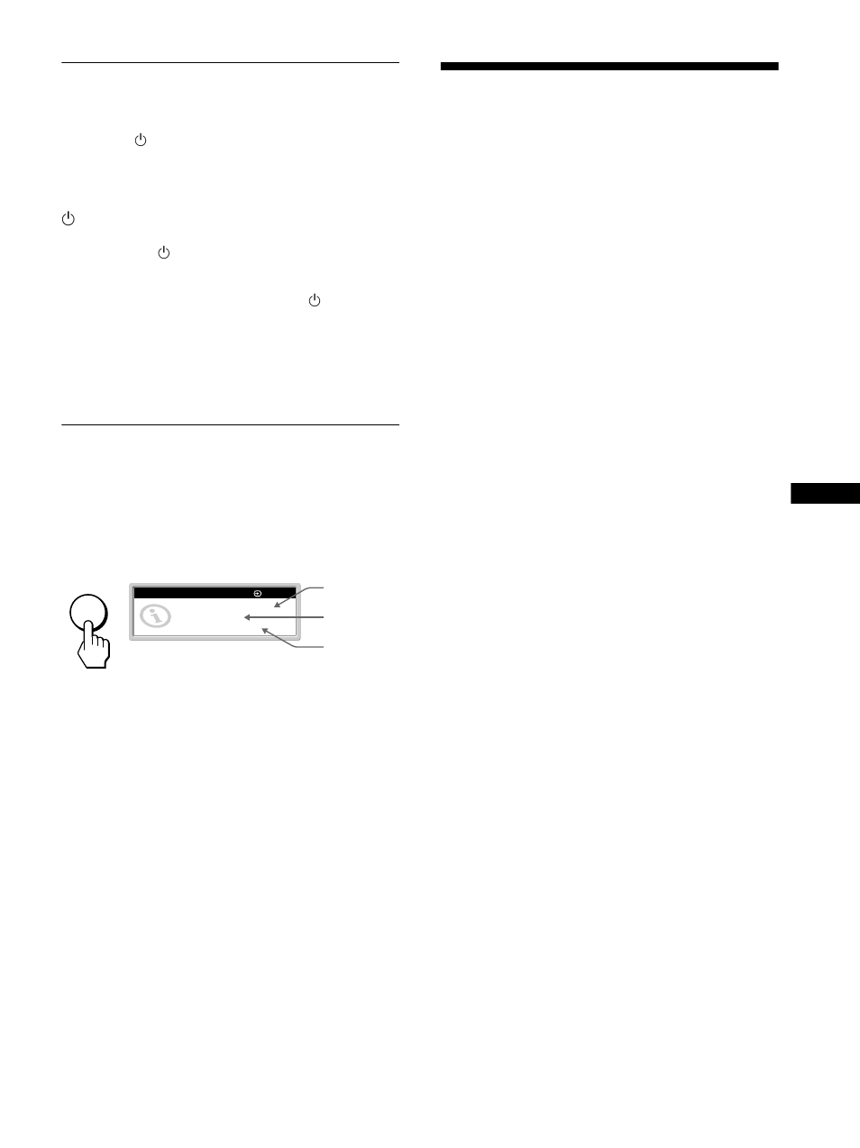 Self-diagnosis function, Displaying this monitor’s information, Specifications | Sony SDM-P232 User Manual | Page 5 / 20