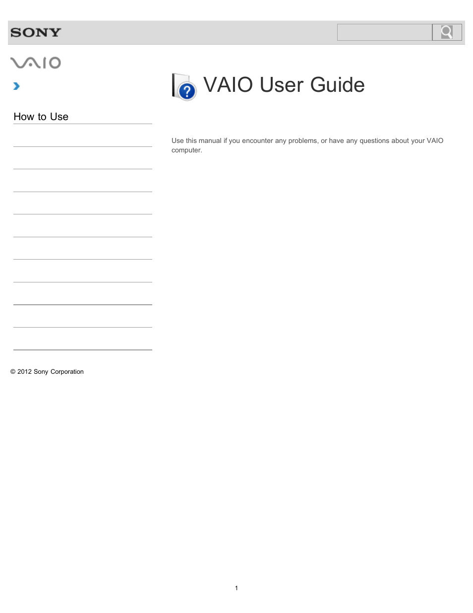 Sony SVE141190X User Manual | 367 pages