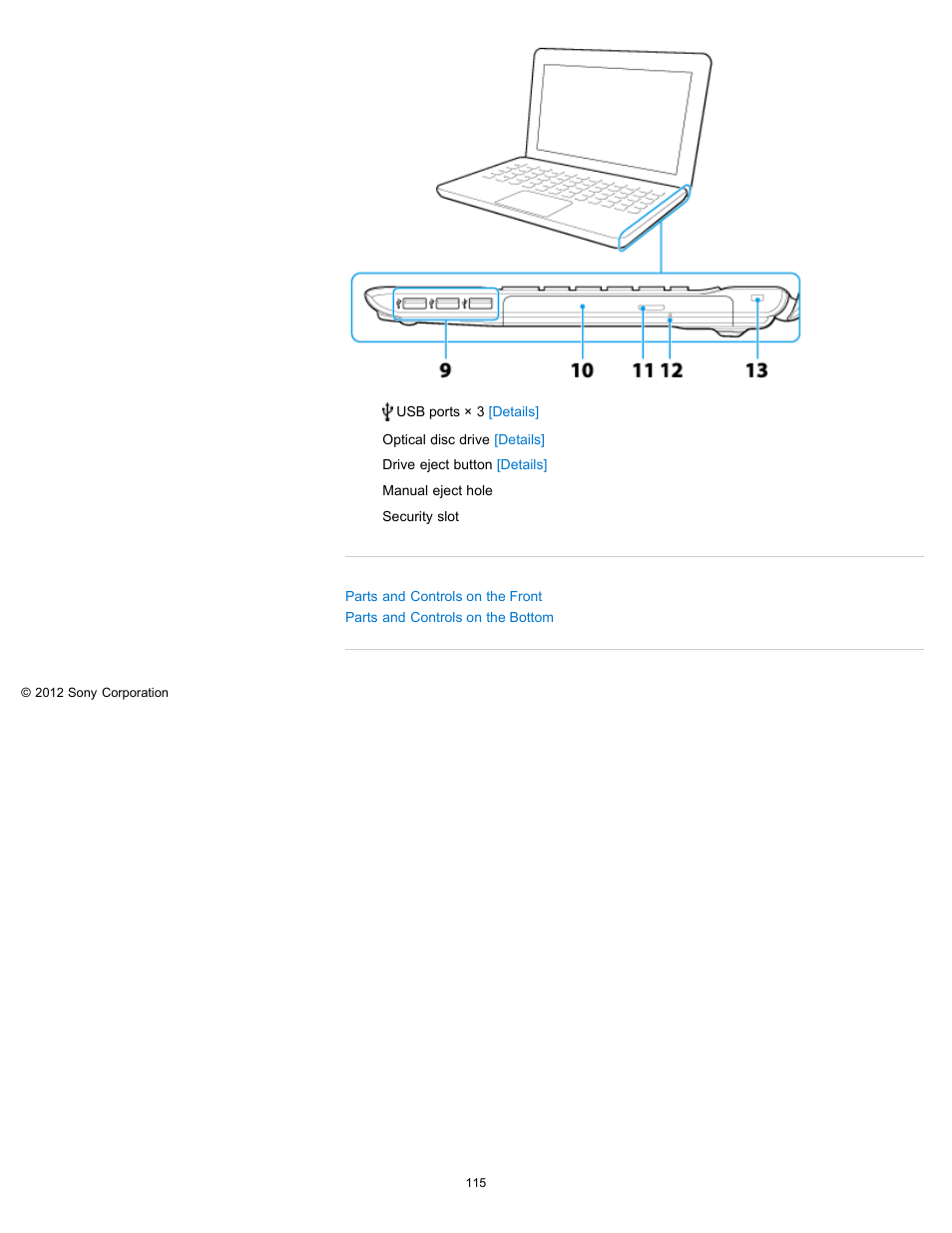 Sony SVE141190X User Manual | Page 115 / 367