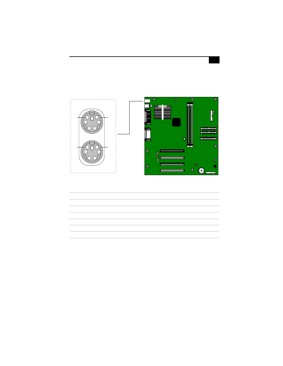 Keyboard and mouse connectors, 59 keyboard and mouse connectors | Sony PCV-R532DS User Manual | Page 67 / 114