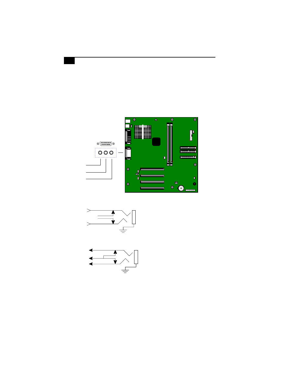 Headphones, line in, mic connectors, Headphones, Line in | 66 headphones, line in, mic connectors | Sony PCV-R532DS User Manual | Page 74 / 114