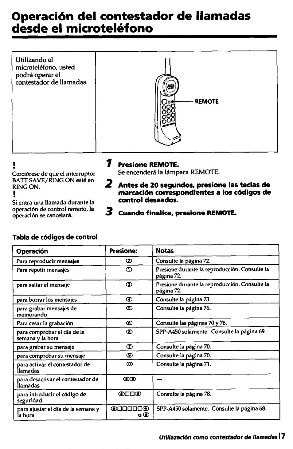 Sony SPP-A450 User Manual | Page 77 / 86