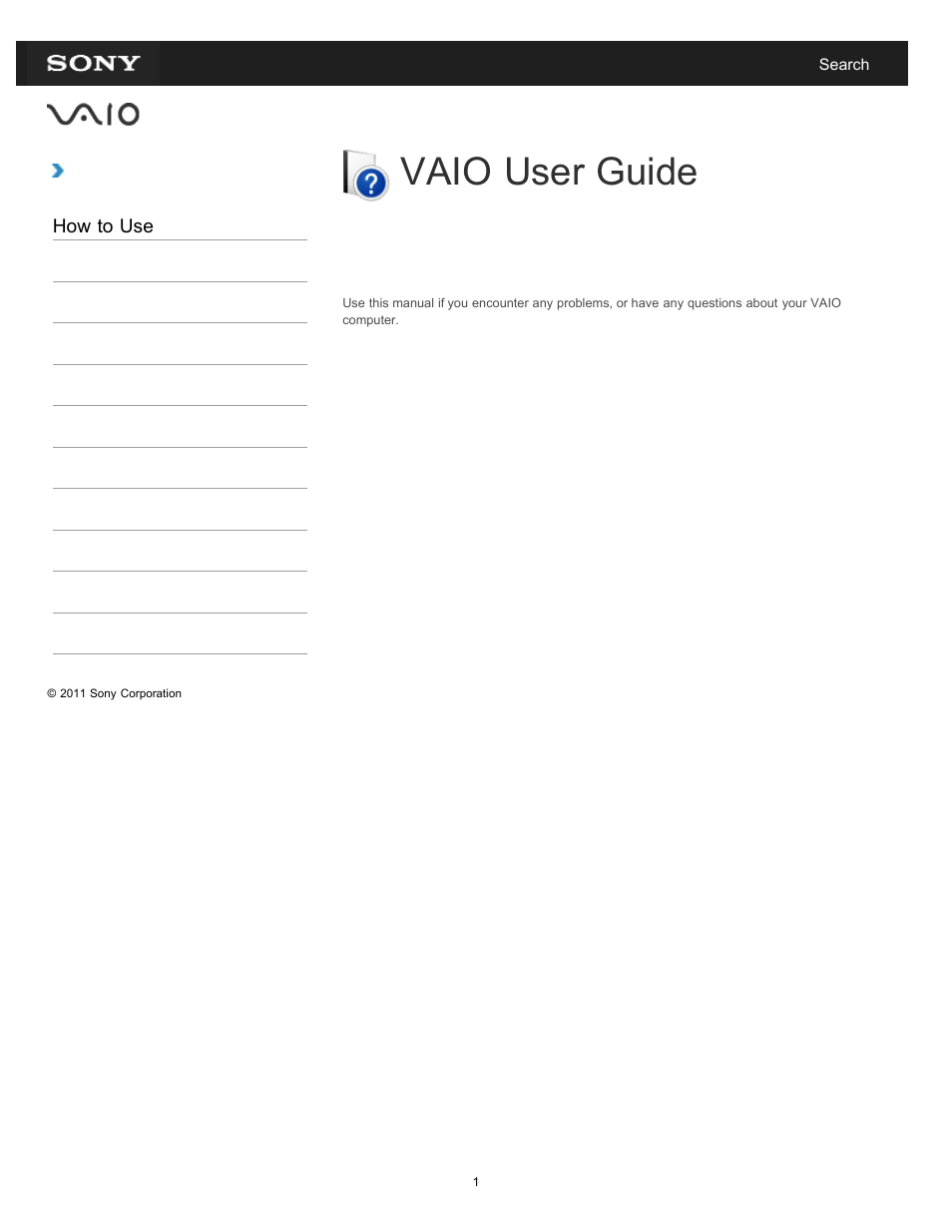 Sony VPCEL2 Series User Manual | 360 pages