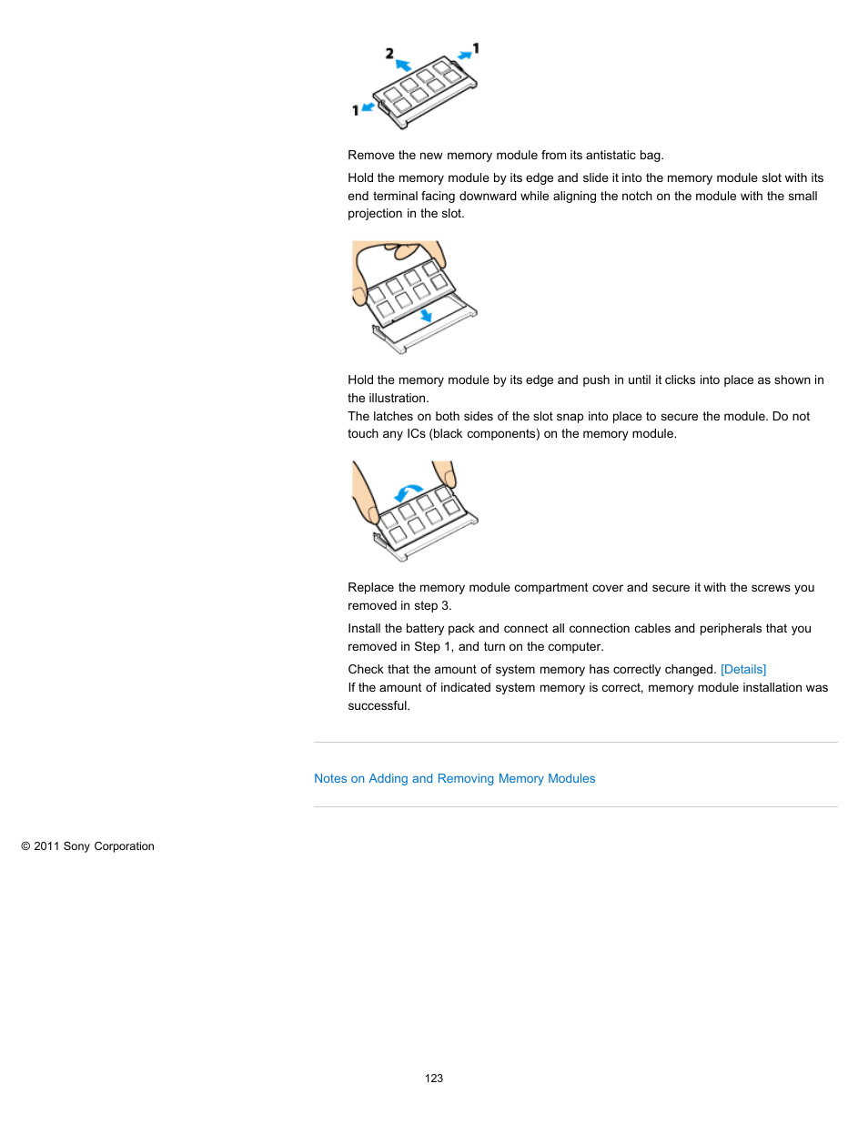 Sony VPCEL2 Series User Manual | Page 123 / 360