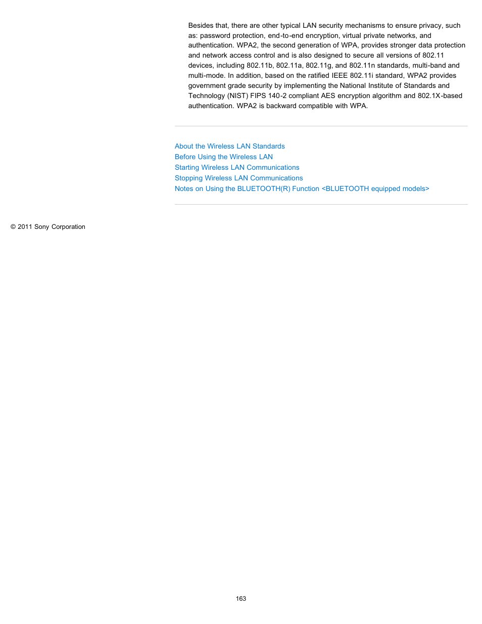 Sony VPCEL2 Series User Manual | Page 163 / 360