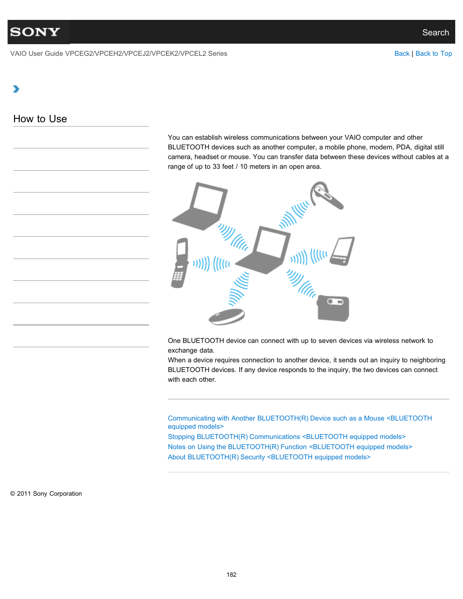 How to use | Sony VPCEL2 Series User Manual | Page 182 / 360