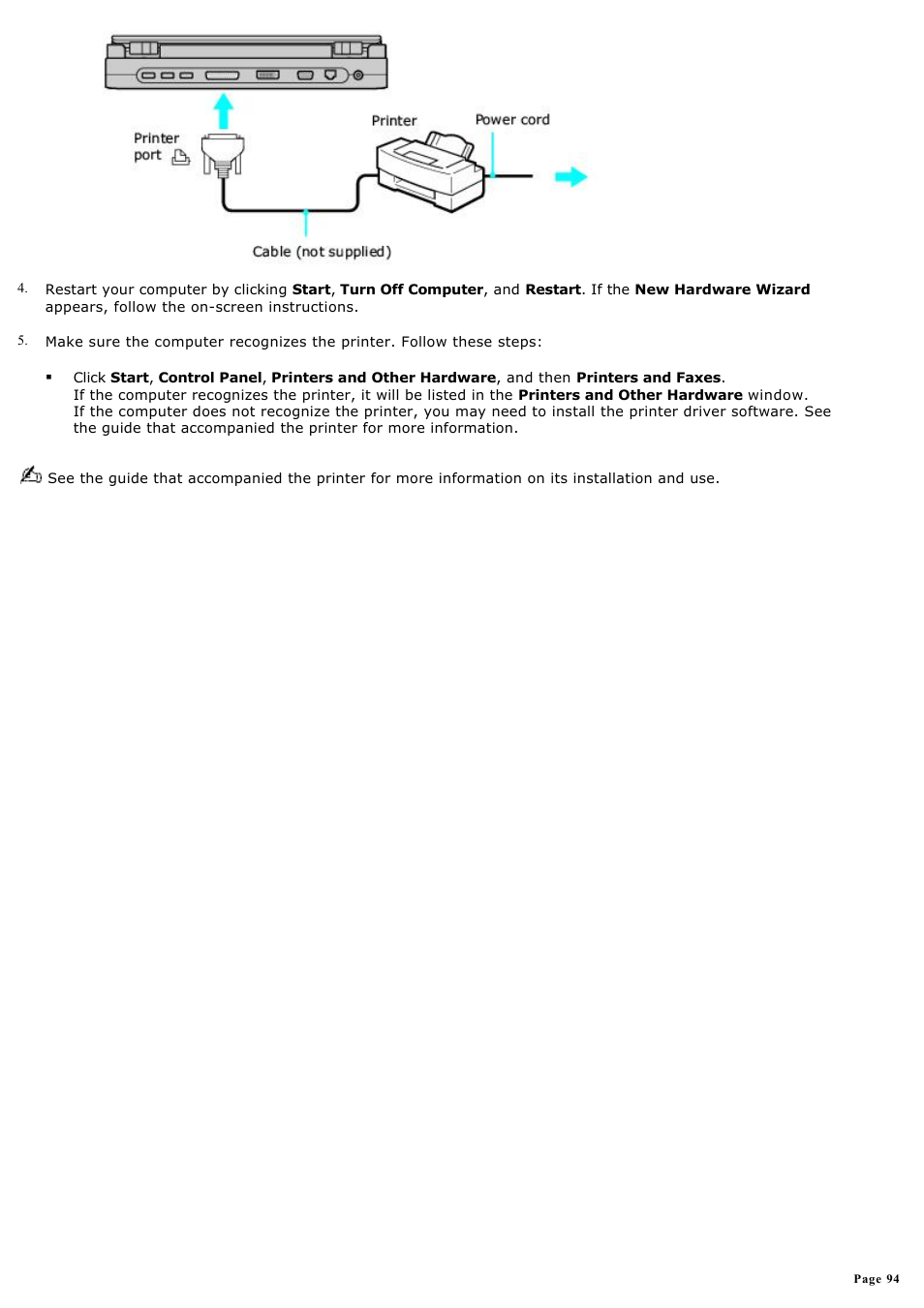 Sony VGN-S260P User Manual | Page 94 / 220