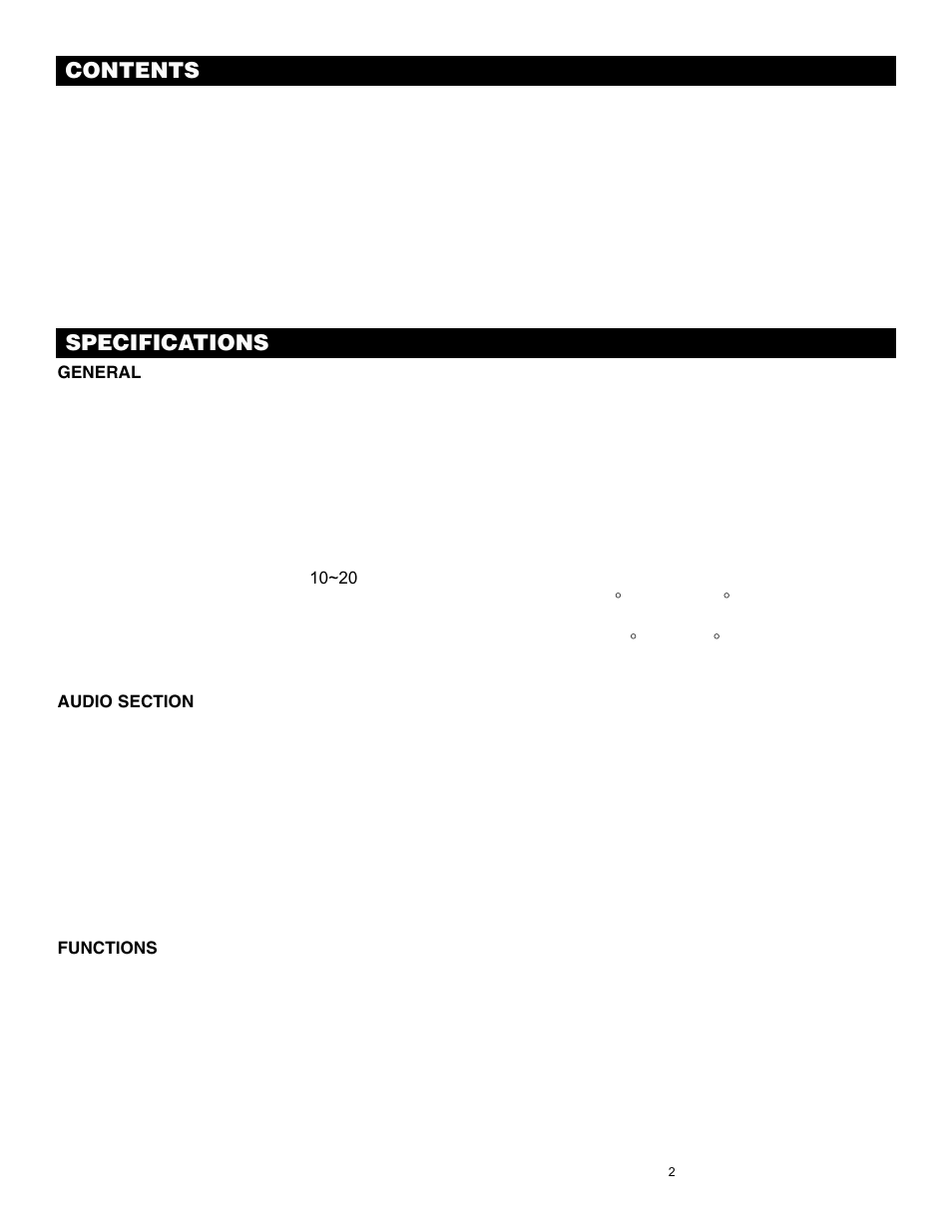 American Audio DCD-PRO200 User Manual | Page 2 / 14