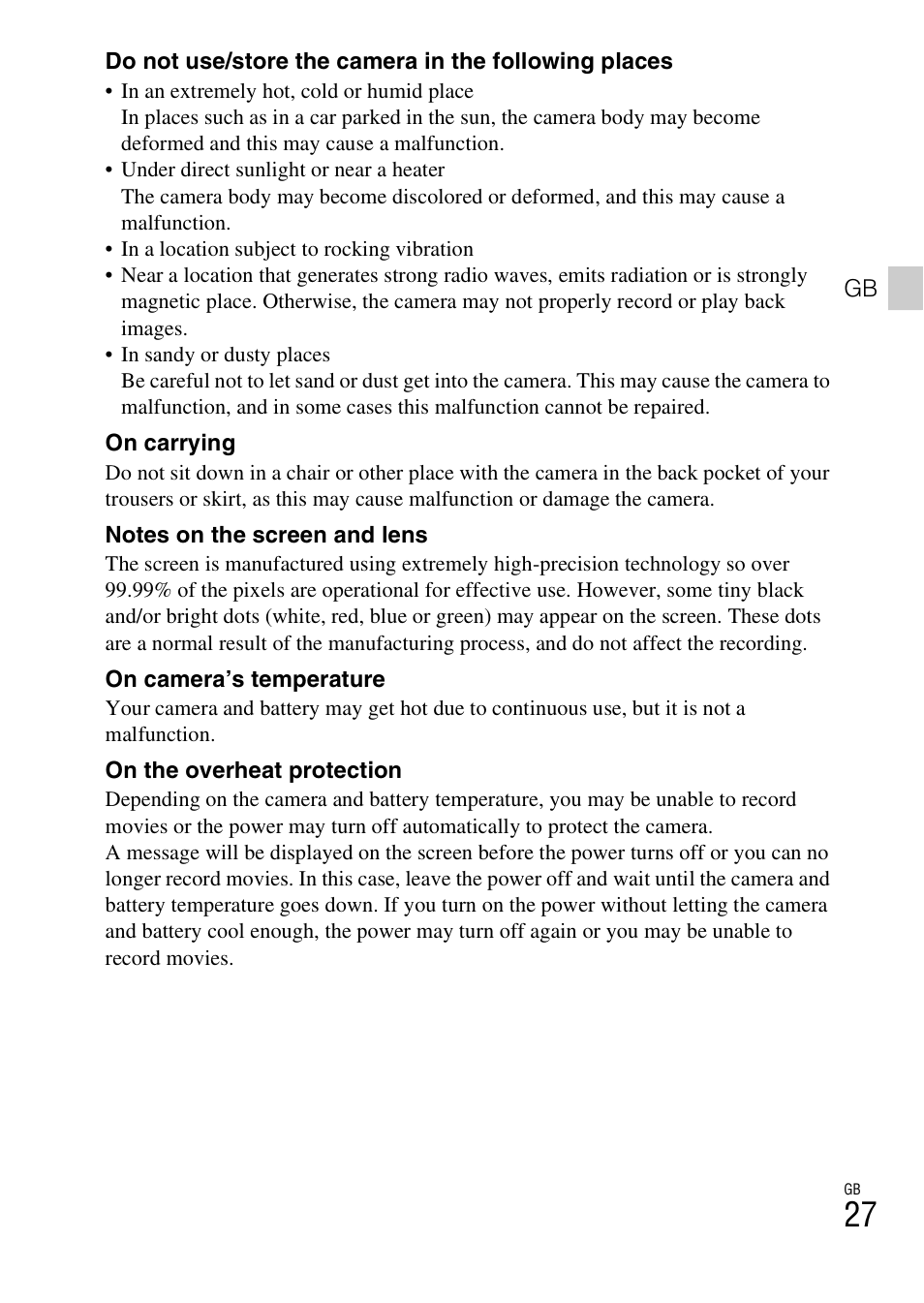 Sony DSC-WX100 User Manual | Page 27 / 64