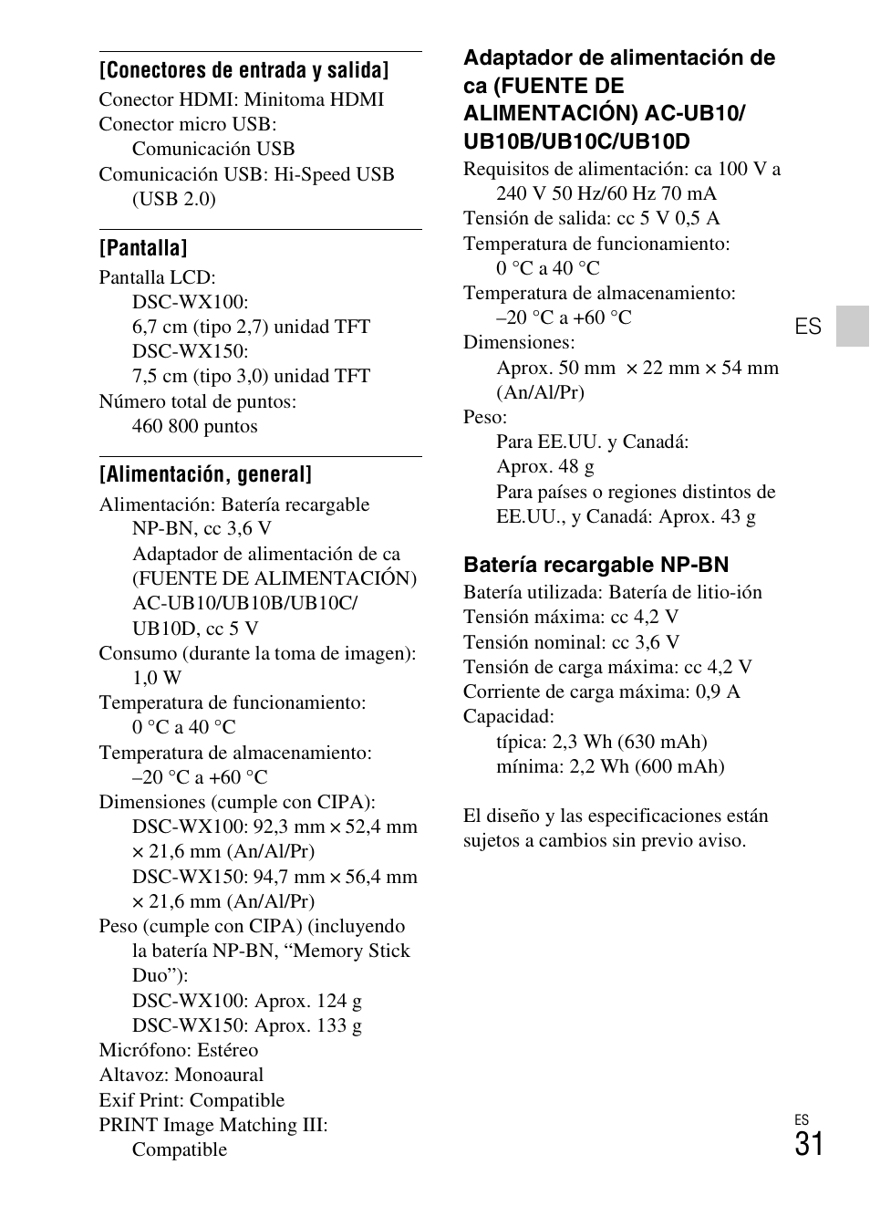 Sony DSC-WX100 User Manual | Page 61 / 64