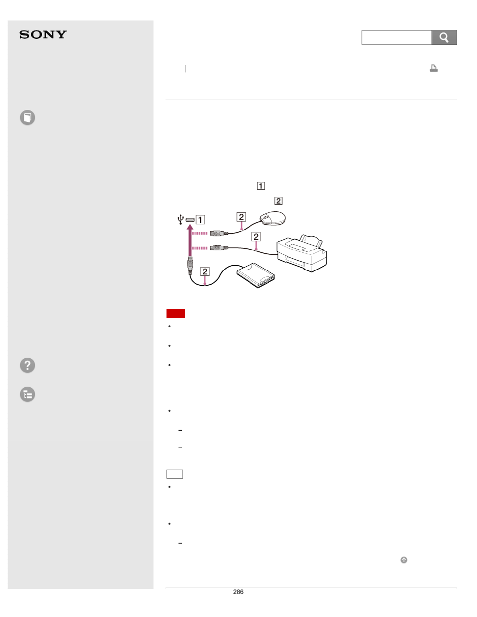 Connecting a usb device, User guide, How to use | Troubleshooting list of topics, Vaio fit 14e/15e | Sony Vaio SVF1421 User Manual | Page 286 / 450