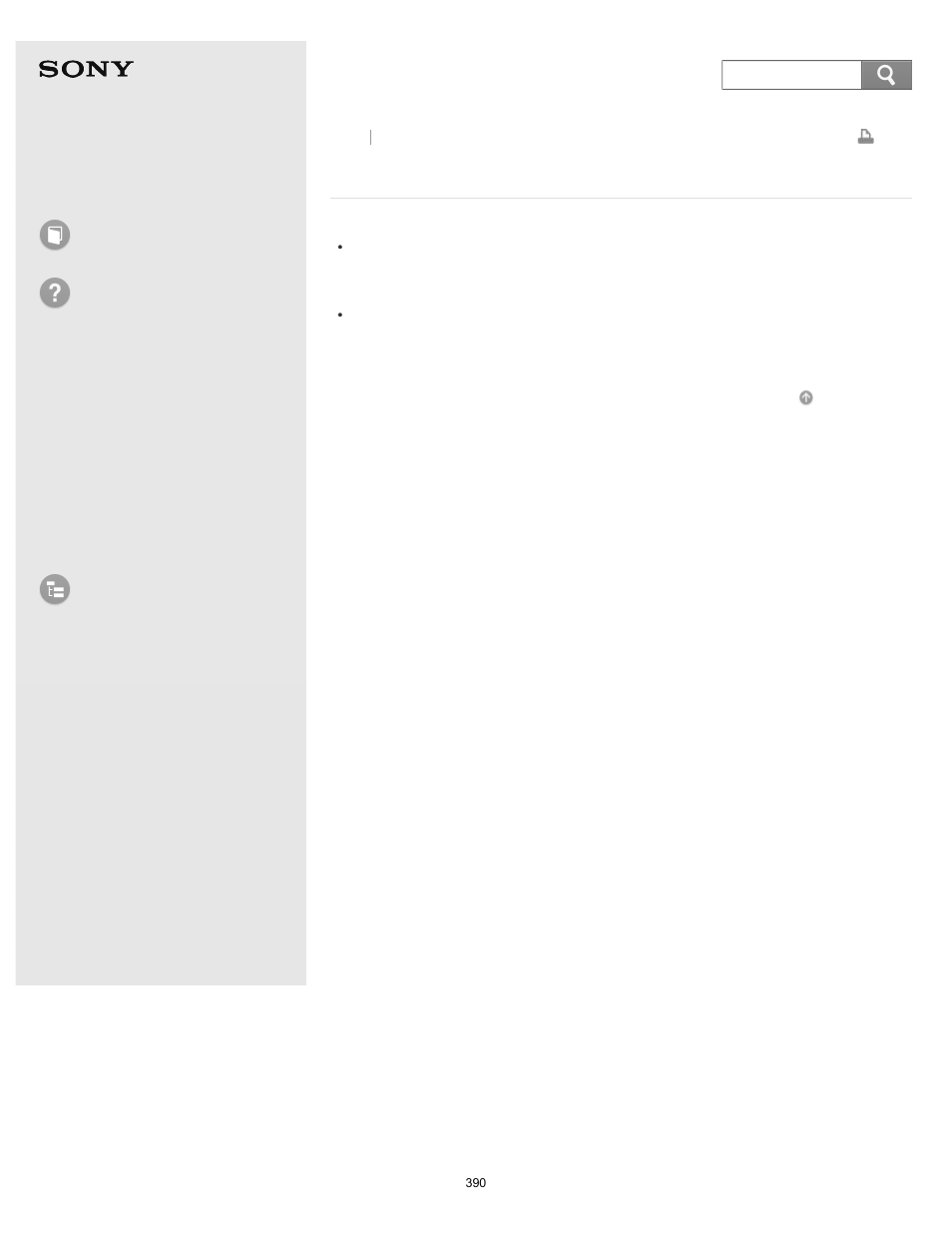 Why cannot i fully charge my battery pack, User guide, How to use troubleshooting | List of topics | Sony Vaio SVF1421 User Manual | Page 390 / 450