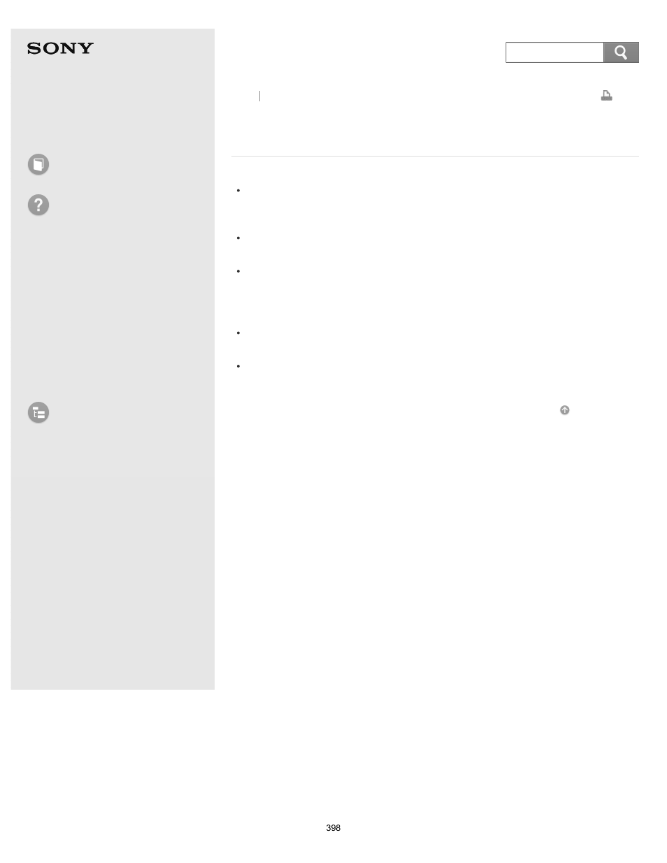 User guide, How to use troubleshooting, List of topics | Sony Vaio SVF1421 User Manual | Page 398 / 450