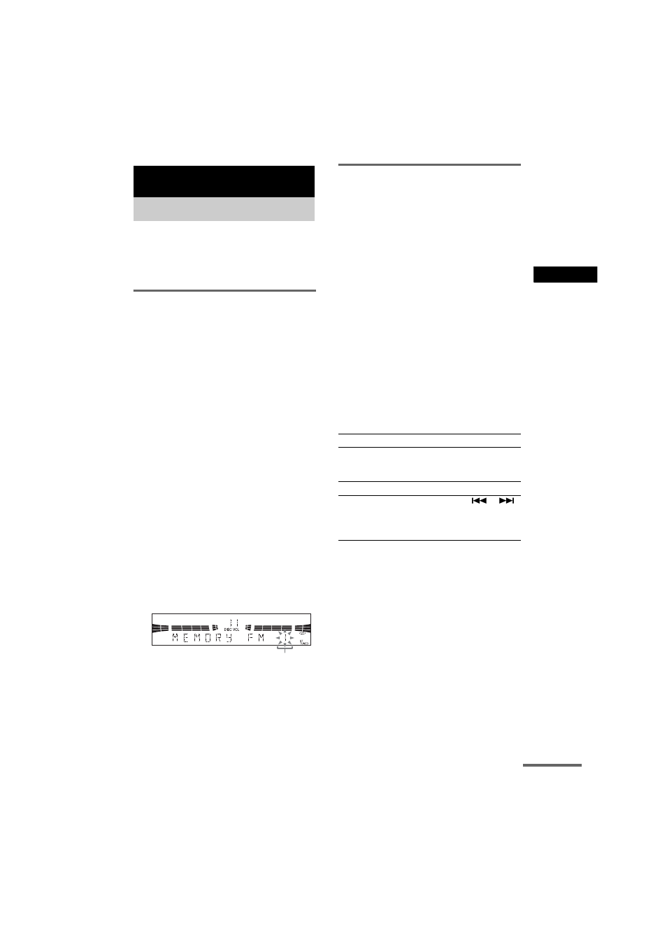 Tuner, Presetting radio stations | Sony HCD-GSX100W User Manual | Page 19 / 44