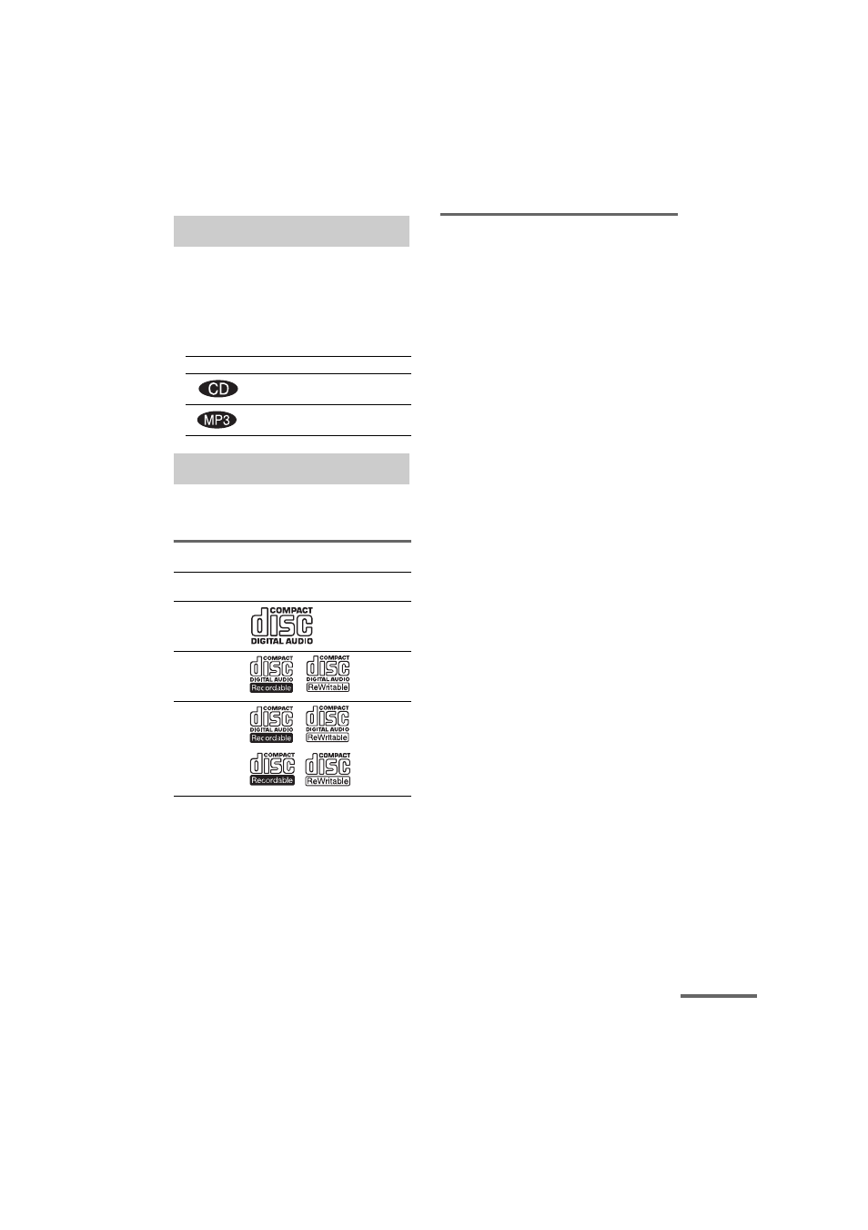 How to use this manual, Playable discs, How to use this manual playable discs | Sony HCD-GSX100W User Manual | Page 5 / 44