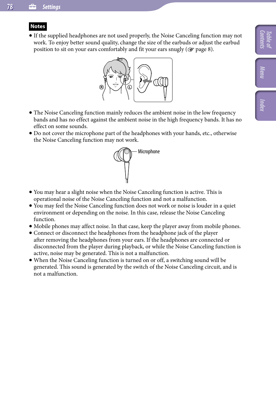 Sony NWZ-S716FSNC User Manual | Page 78 / 140