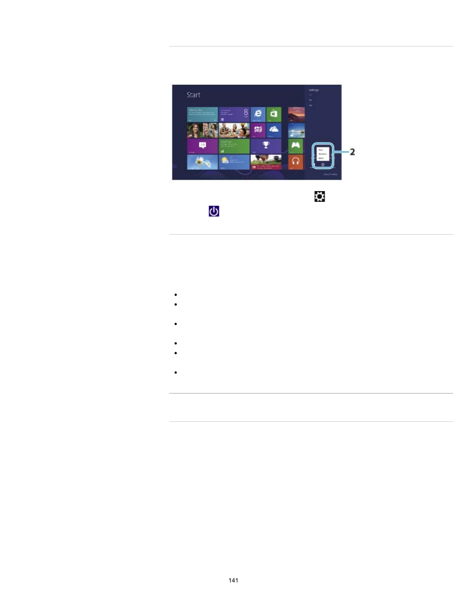 Entering sleep or shutting down, Trademarks, Search | Sony SVD1122APXB User Manual | Page 141 / 408