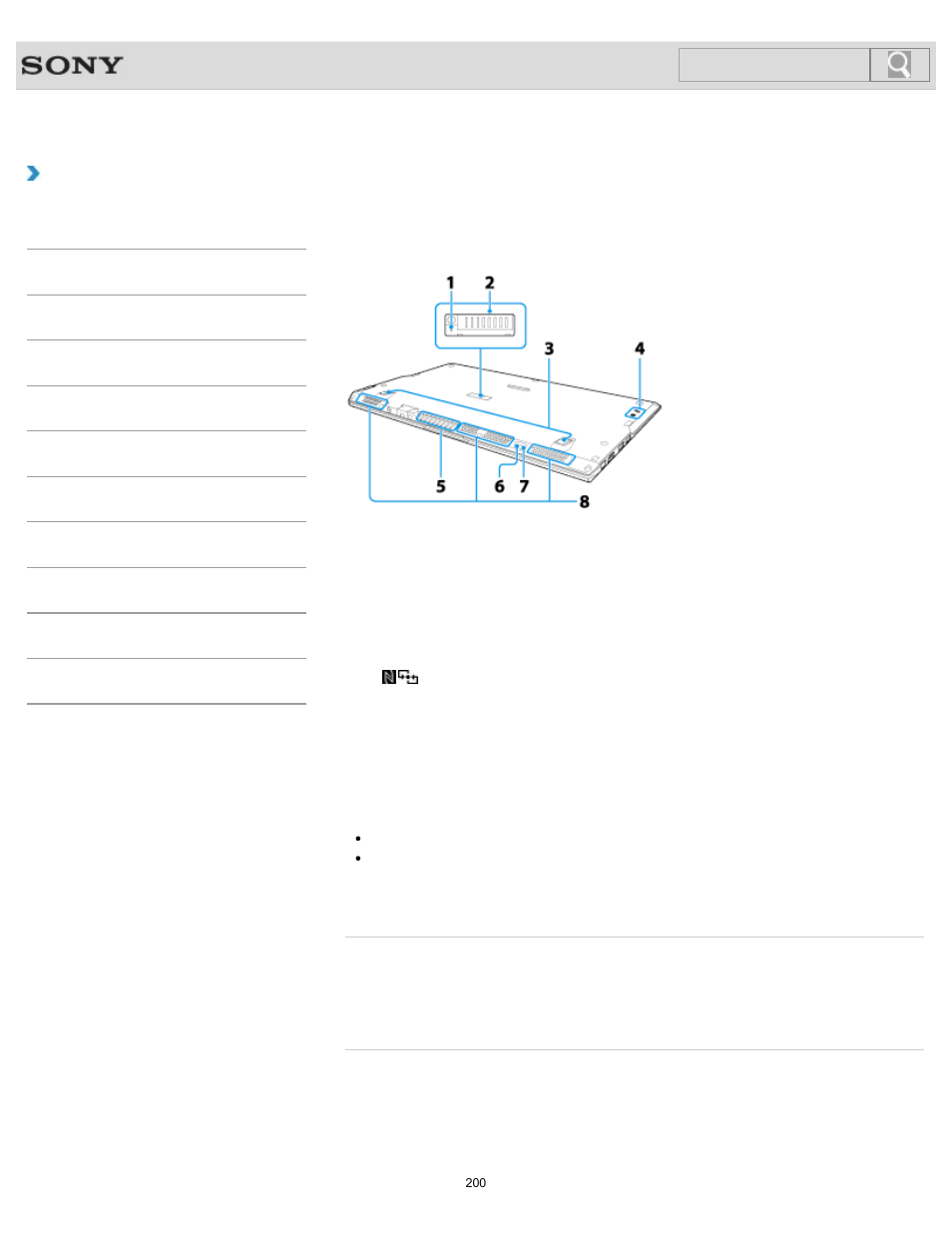 Parts and controls on the bottom, How to use | Sony SVD1122APXB User Manual | Page 200 / 408