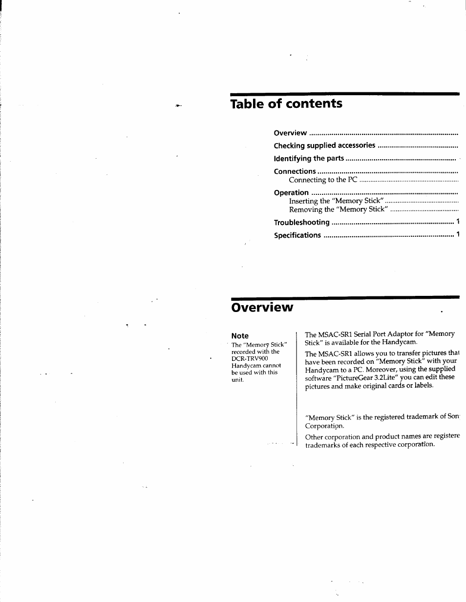 Sony DCR-PC100 User Manual | Page 4 / 11