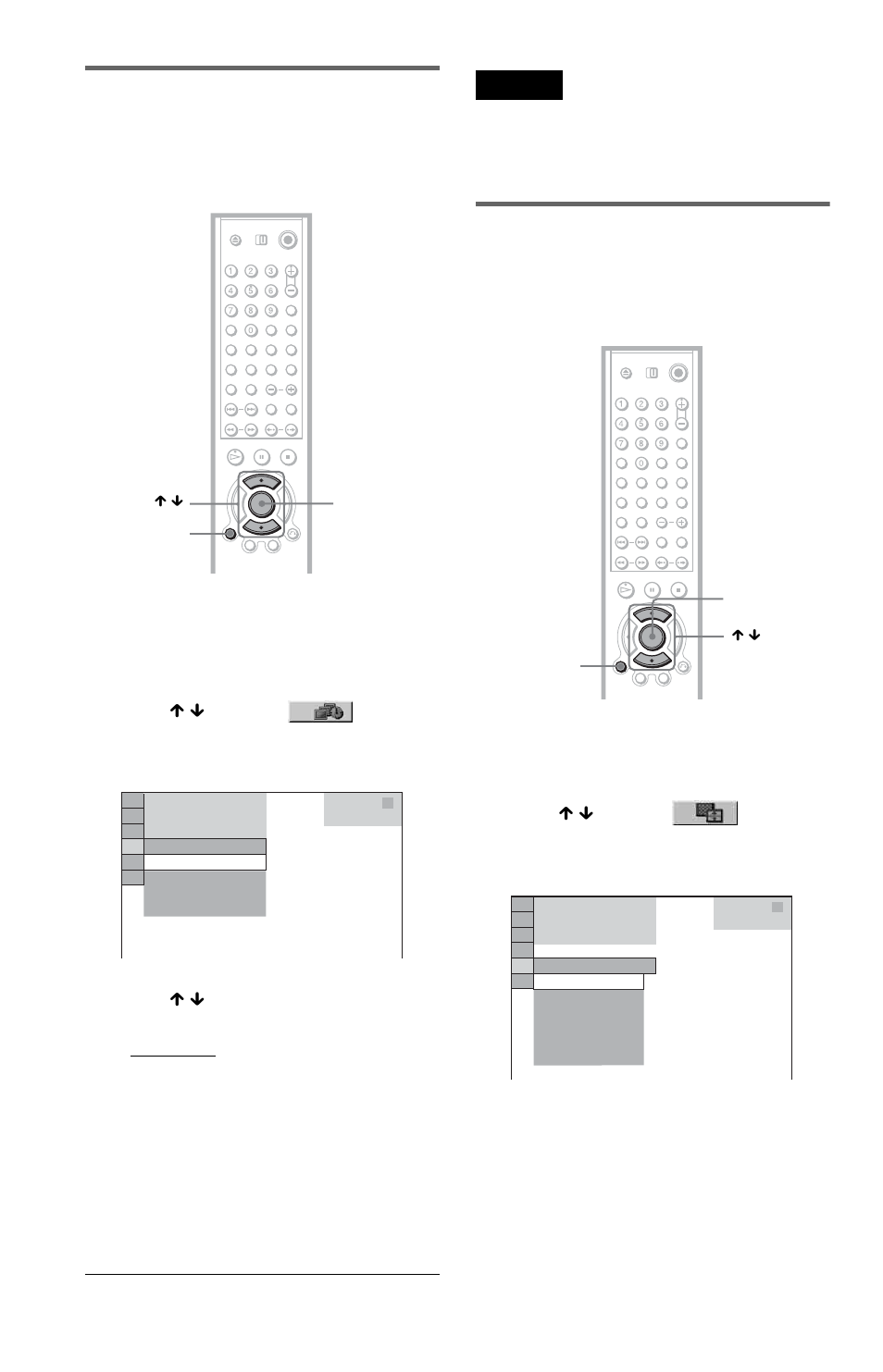 Setting the pace for a slide show (interval), Selecting the slides’ appearance (effect) | Sony DVP-NS975V User Manual | Page 68 / 100