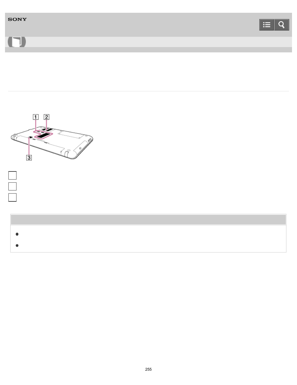 Parts and controls on the bottom, User guide | Sony SVF1432ACXW User Manual | Page 255 / 474