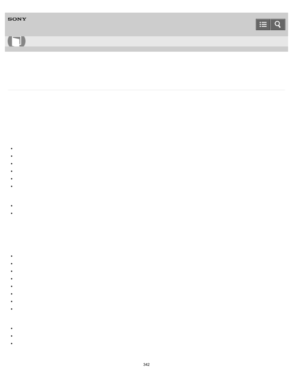 User guide | Sony SVF1432ACXW User Manual | Page 342 / 474
