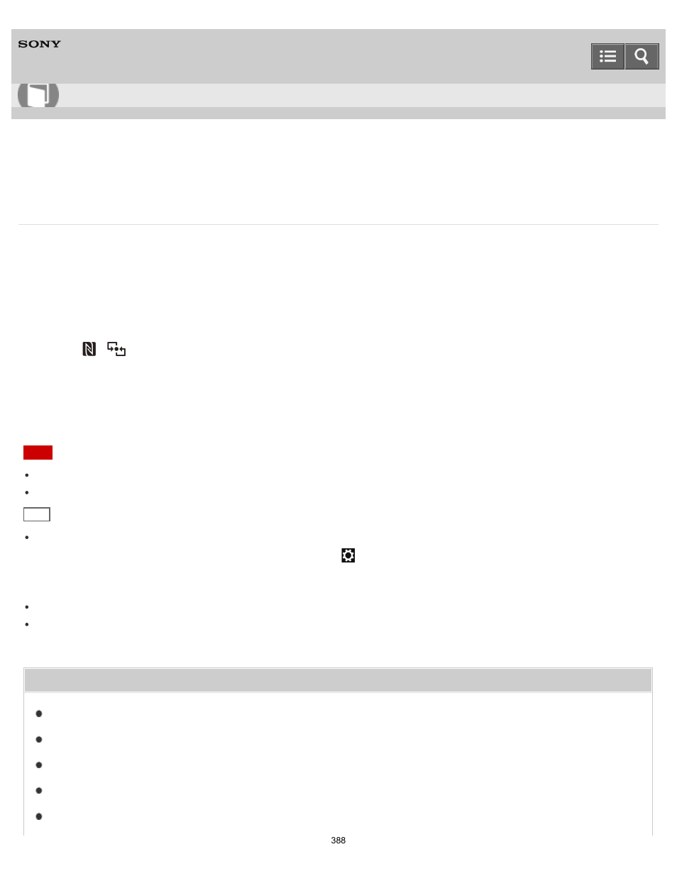 Supported models), Listening) (nfc supported models), Nfc supported models) | User guide | Sony SVF1432ACXW User Manual | Page 388 / 474