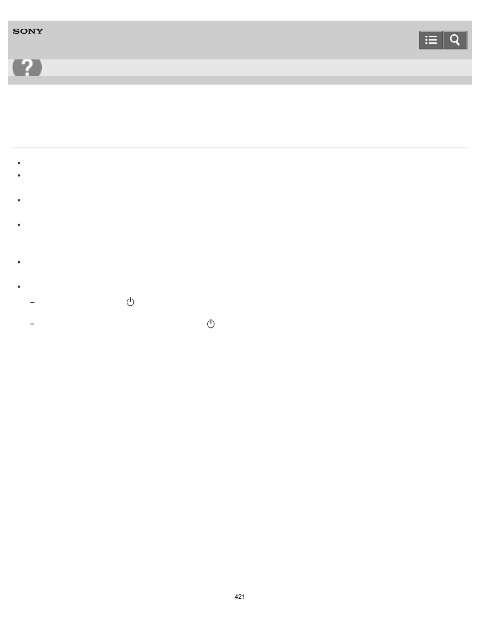What should i do if my computer screen goes blank, User guide | Sony SVF1432ACXW User Manual | Page 421 / 474