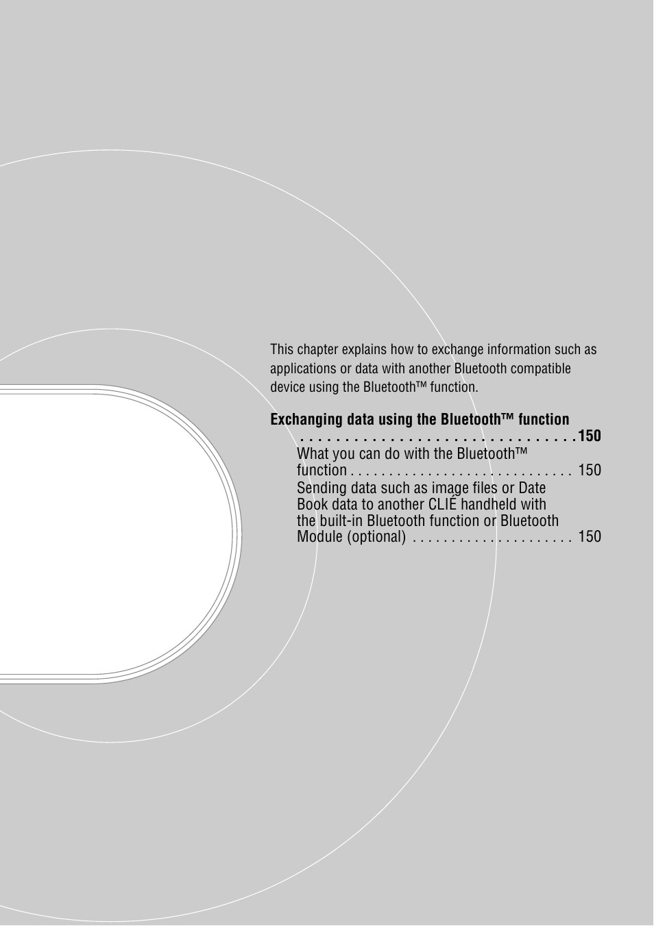 Using the bluetooth™ function, For bluetooth™ built-in models only) | Sony PEG-NZ90 User Manual | Page 149 / 186