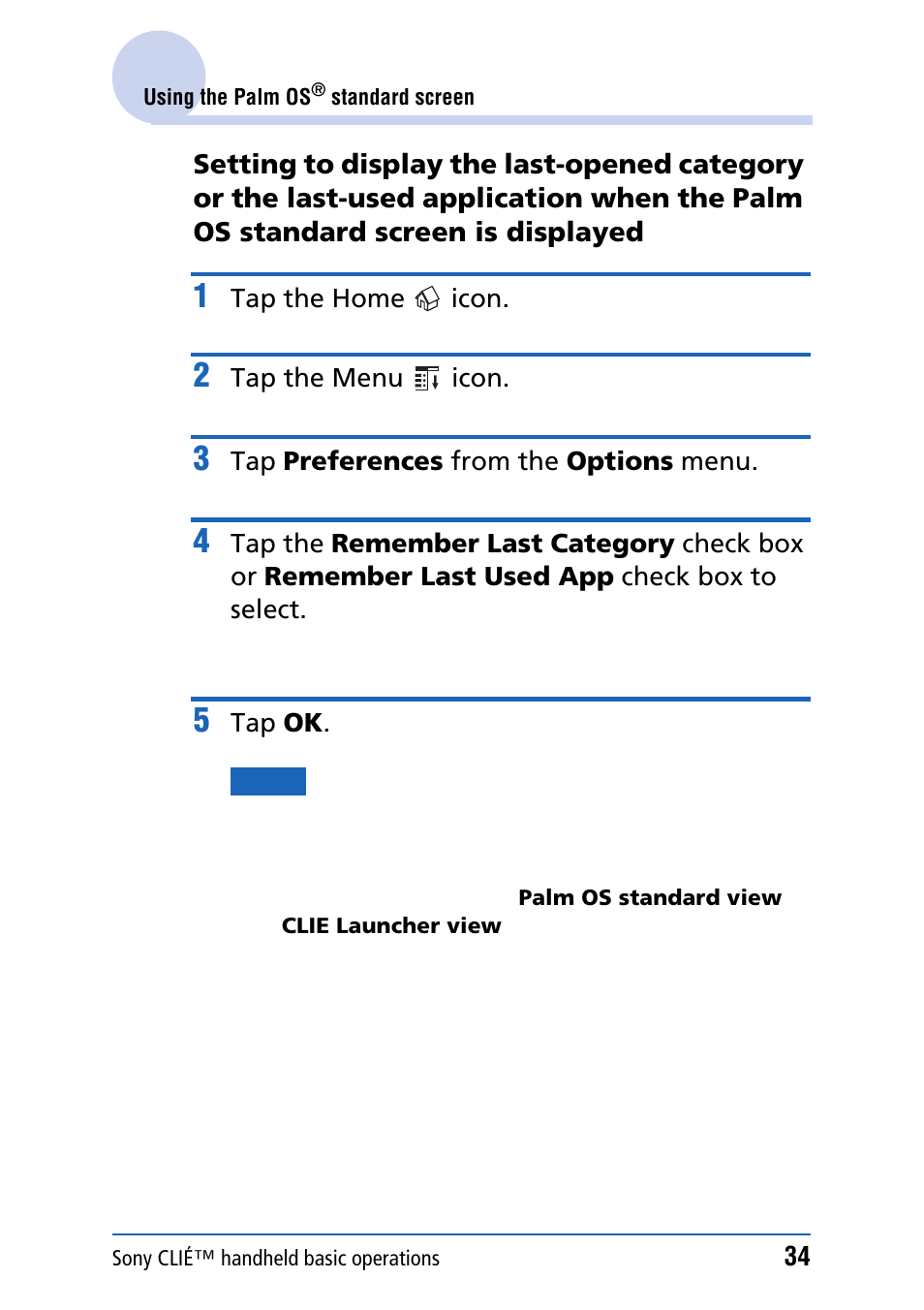 Sony PEG-NZ90 User Manual | Page 34 / 186