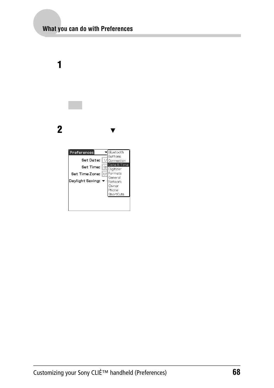 Sony PEG-NZ90 User Manual | Page 68 / 186