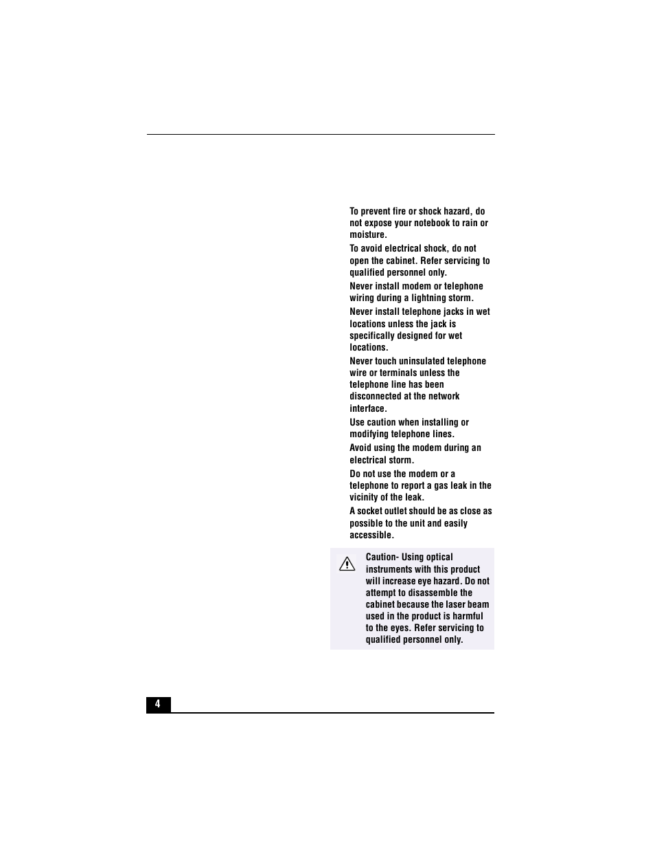 Owner’s record, Safety information | Sony PCG-XG700 User Manual | Page 4 / 154