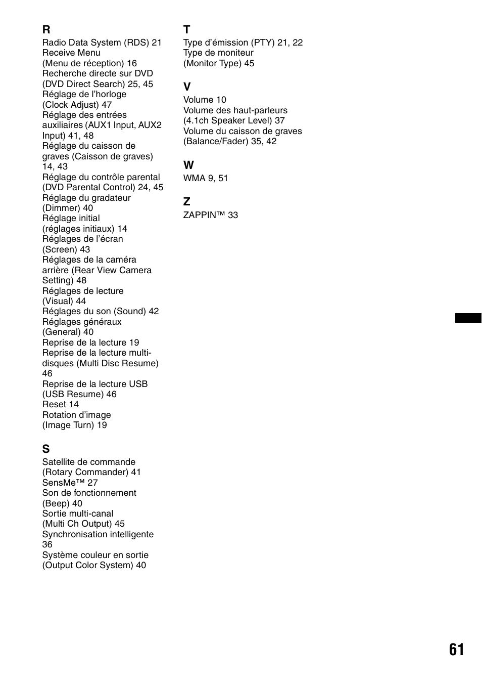 Sony XAV-60 User Manual | Page 119 / 180