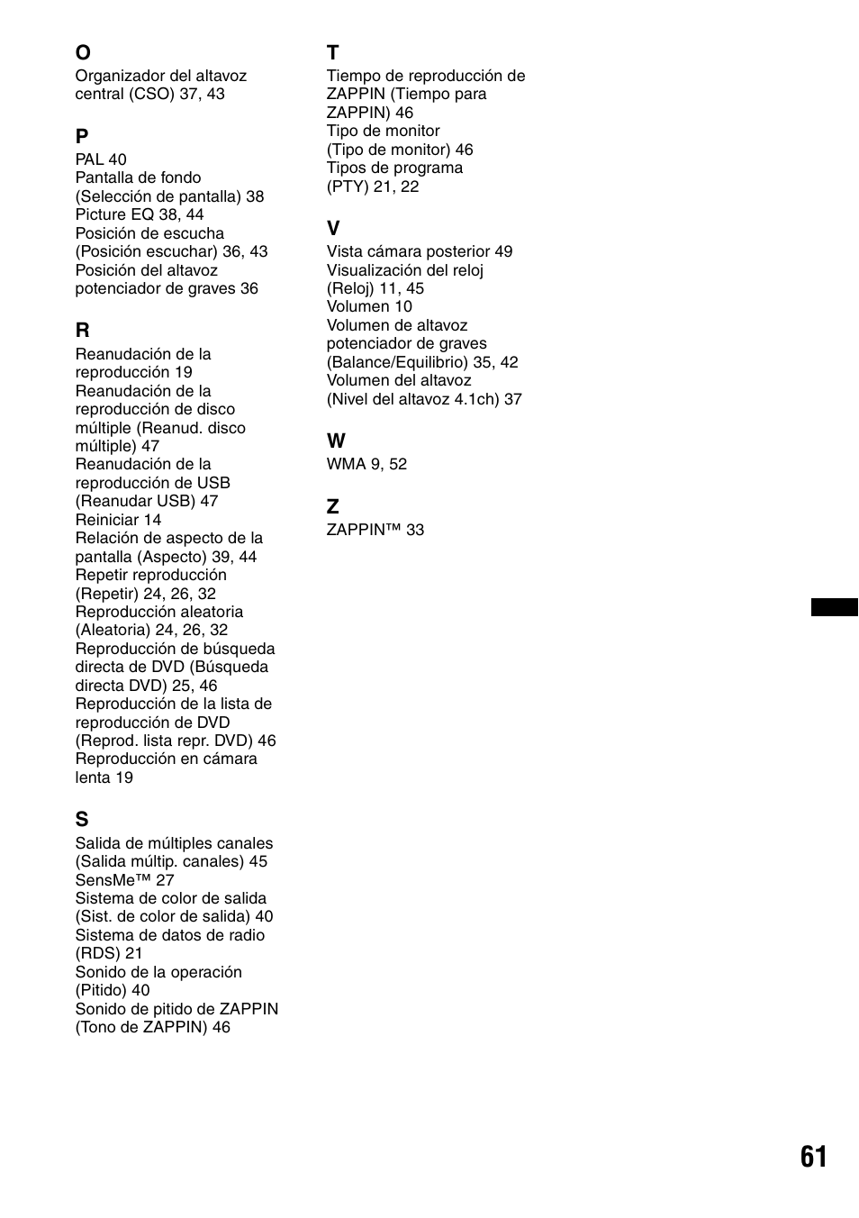 Sony XAV-60 User Manual | Page 179 / 180