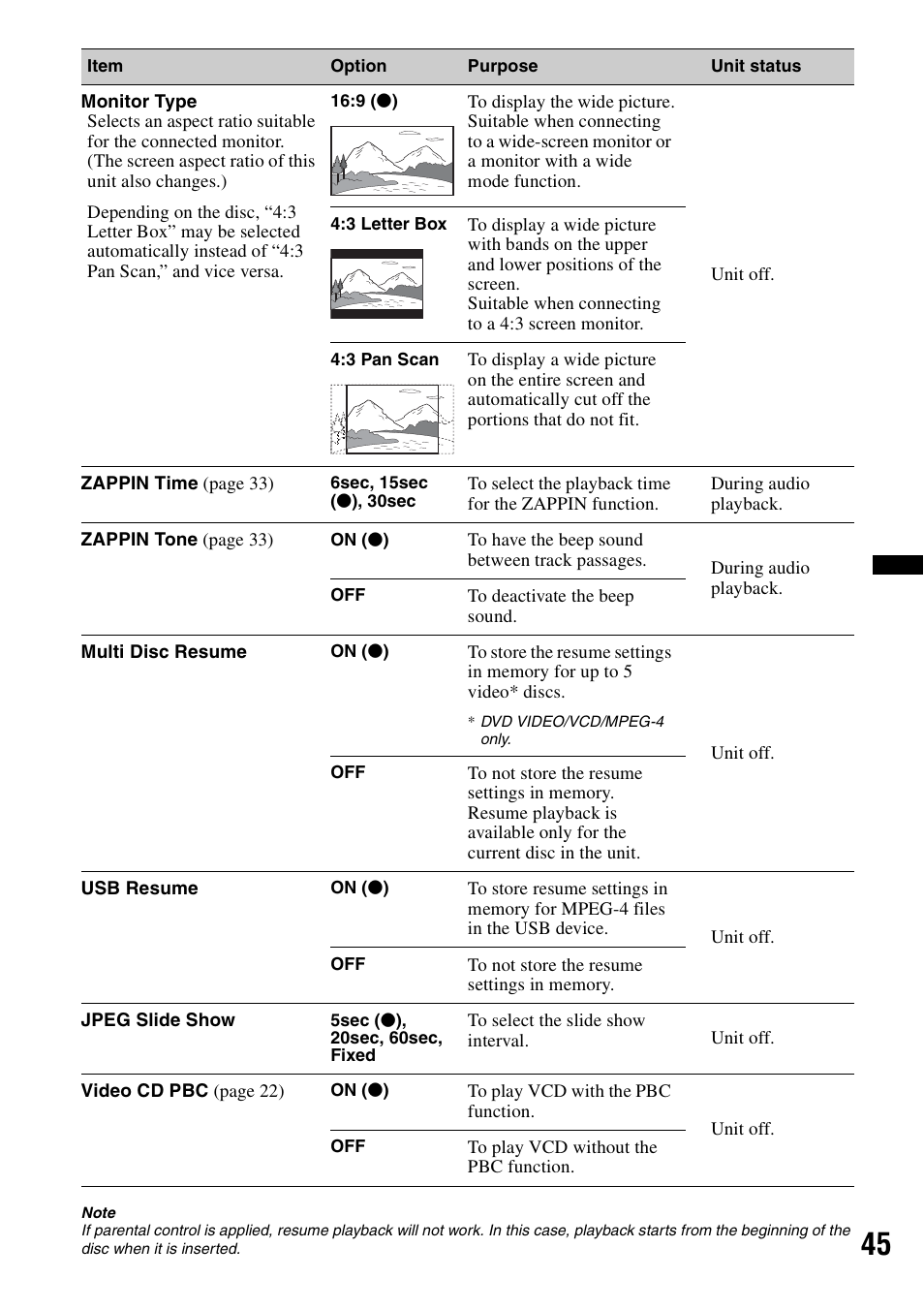 Sony XAV-60 User Manual | Page 45 / 180