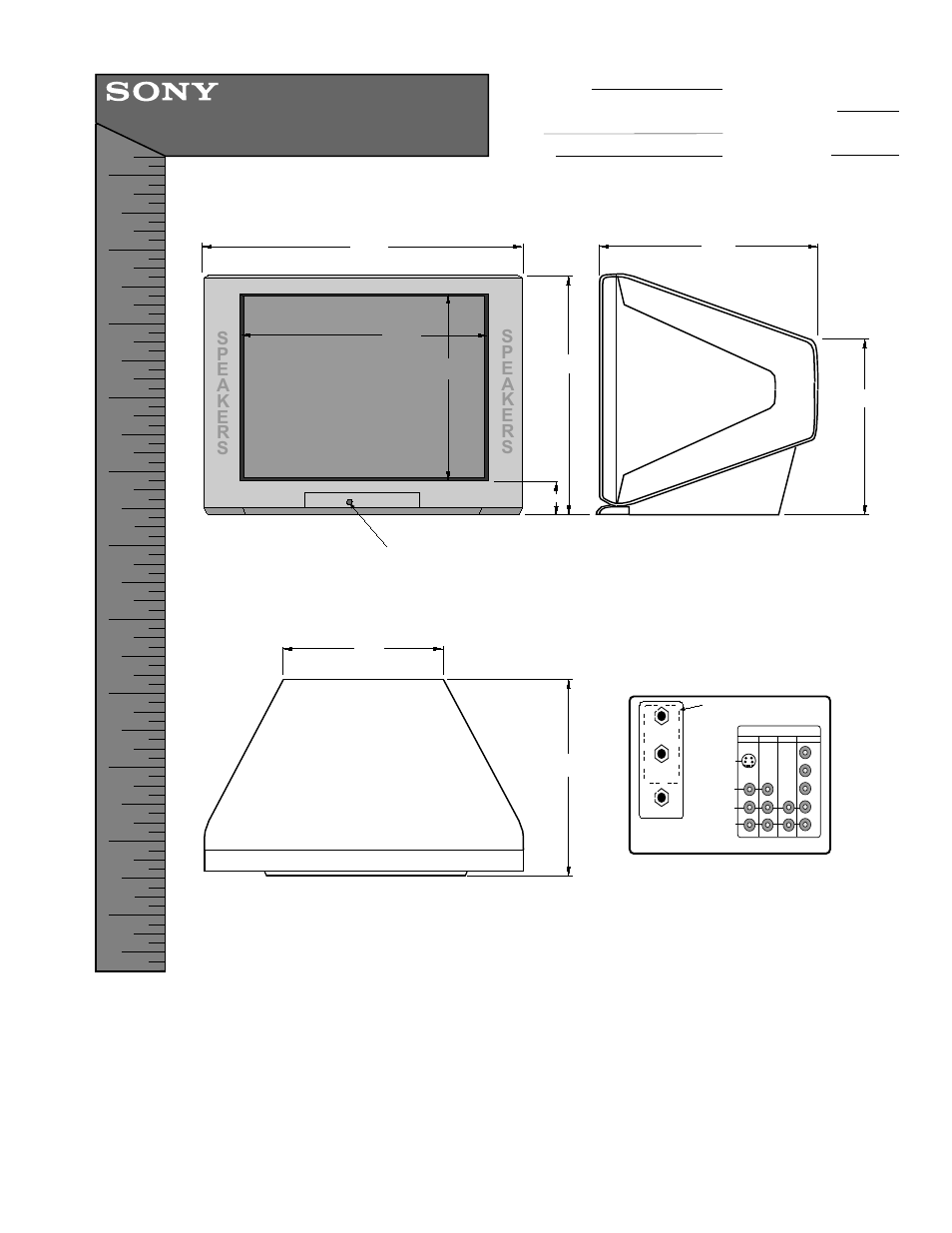 Sony KV-36FS200 User Manual | 1 page